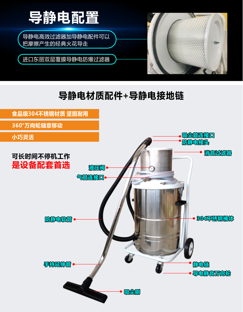 AS-EX30氣動防(fáng)爆吸塵器-6